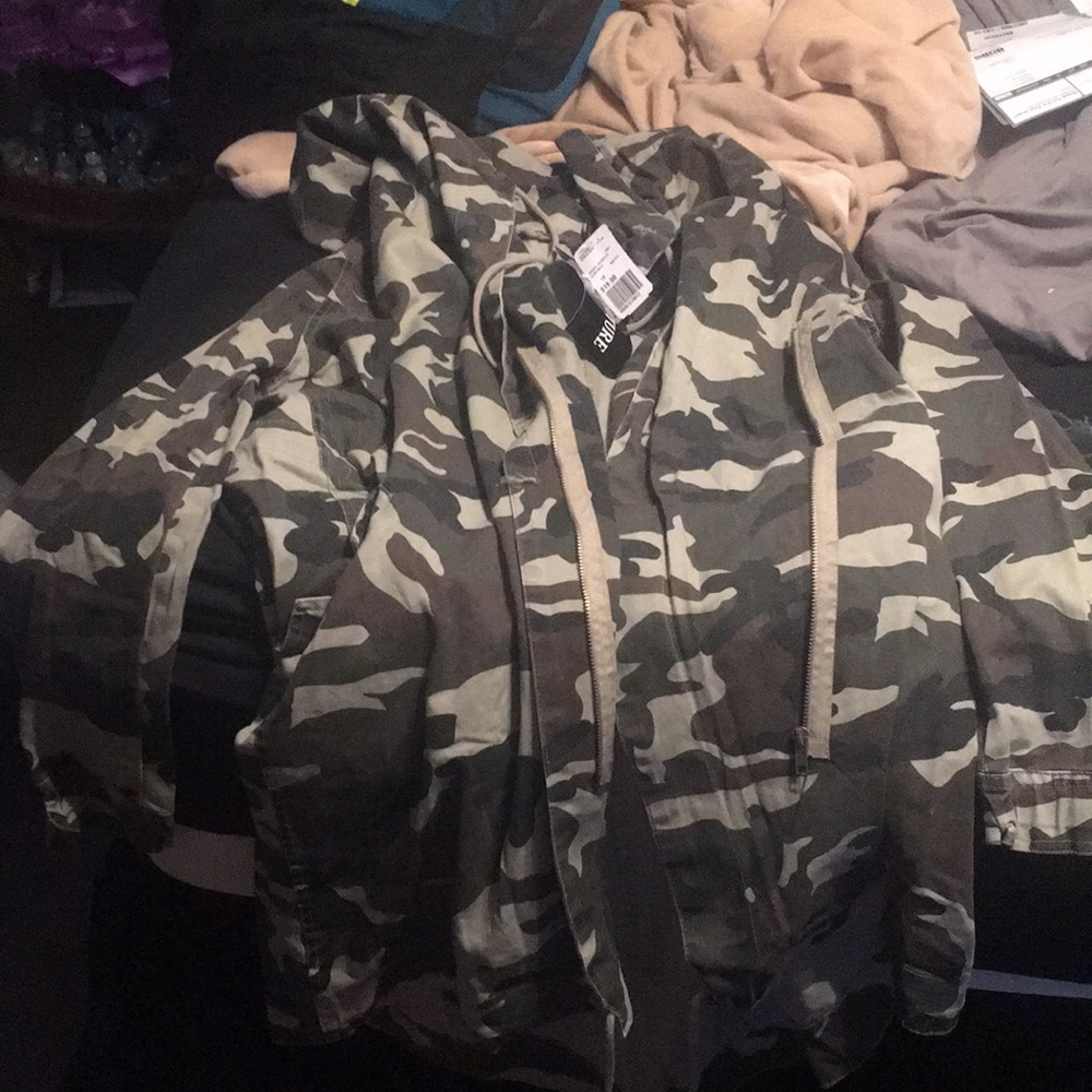 NWT camo jacket
